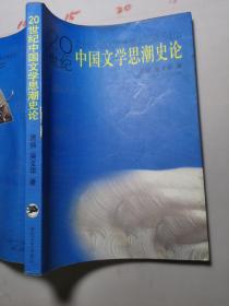 20世纪中国文学思潮史论