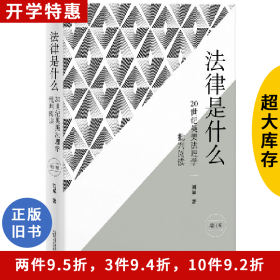 法律是什么-20世纪英美法理学批判阅读-增订版刘星广西师范大
