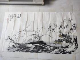 刘同光先生合作六尺整纸大精品 180乘90