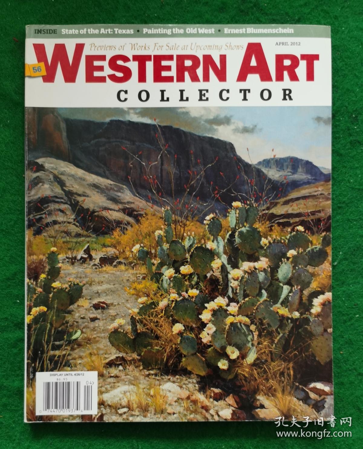 western art collector april 2012《西部艺术收藏家》2012年4月 总第56期【内容详见图片4“目录”】