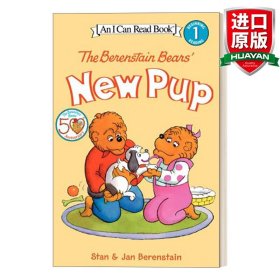 The Berenstain Bears' New Pup (I Can Read, Level 1)贝贝熊的宠物小狗