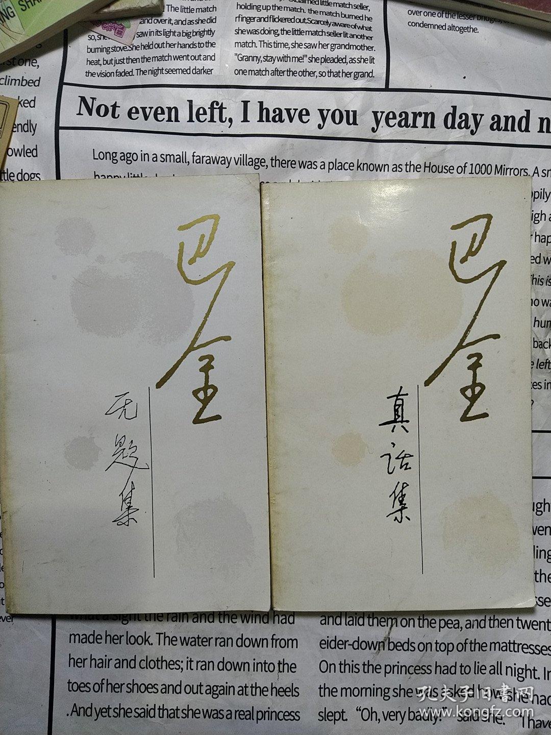 真话集 无题集《随想录 第三集 第五集》