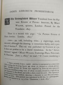 珍贵资料 BIBLIOGRAPHY OF PROHIBITED BOOKS 布封精装三厚册 带函套 毛边本 限量1000部