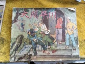 50年代老版连环画：大闹平川。稀缺