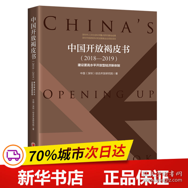 中国开放褐皮书（2018—2019）：建设更高水平开放型经济新体制