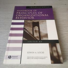 the blackwell handbook of principles of organizational behavior