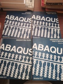 ABAQUS/Explicit User's Manual Volume l、ABAQUS/Viewer User's Manual、ABAQUS Site Guide、ABAQUS Release Notes 四册合售