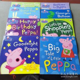 (Peppa Pig) 小豬佩奇（8冊合售）（英文版）兒童彩色繪本