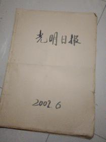 光明日报原版2002年6月合订本