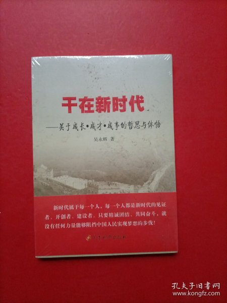 干在新时代--关于成长成才成事的哲思与体悟