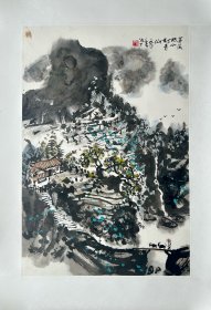 陈作丁（1922-2010),四川永川人，吕凤子弟子