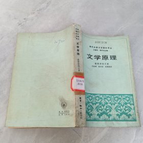 现代外国文艺理论译丛文学原理
