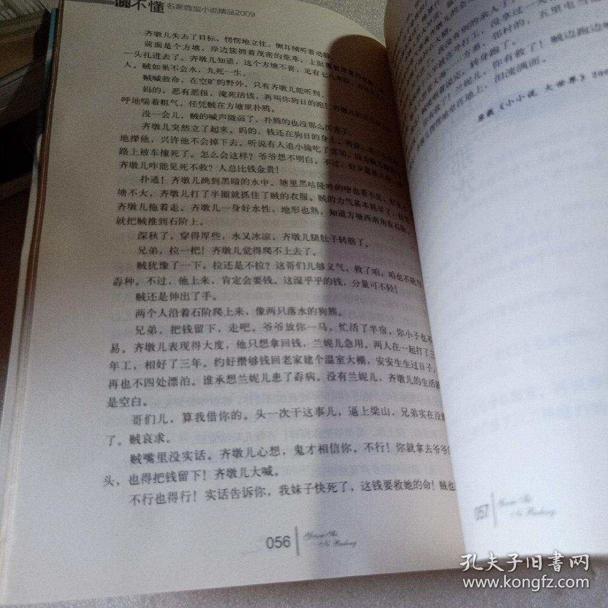 正版实拍：有些事你不懂:名家微型小说精品2009