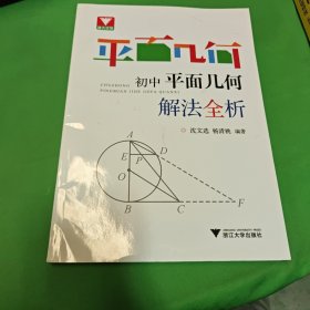 初中平面几何解法全析