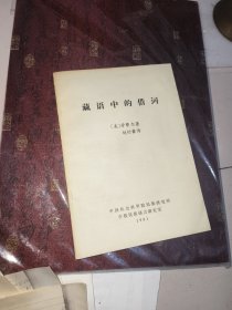 藏語(yǔ)中的借詞