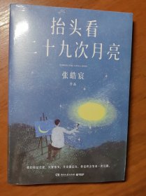 抬头看二十九次月亮 张皓宸散文随笔集 写给每一个在等待月圆的你