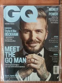 【David Beckham专区】GQ Thailand 2015年11月号 时尚杂志 书脊有瑕疵 贝克汉姆