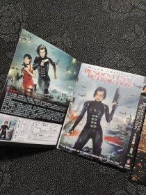 电影《生化危机1-6》6DVD9 米拉•乔沃维奇/艾力克•马毕斯/奥德•菲尔/李冰冰/温特沃什•米勒/伊恩•格雷