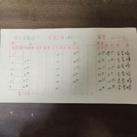 1972年人民出版社职工工资卡： 著名编辑 良莹娟 
1月到12月份工资  其中良莹娟签字十二处