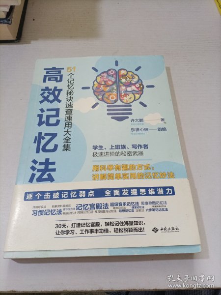 高效记忆法：51个记忆秘诀速查速用大全集