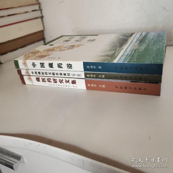 中国藏医药文献目录索引（1907-2001）/藏医药研究丛书