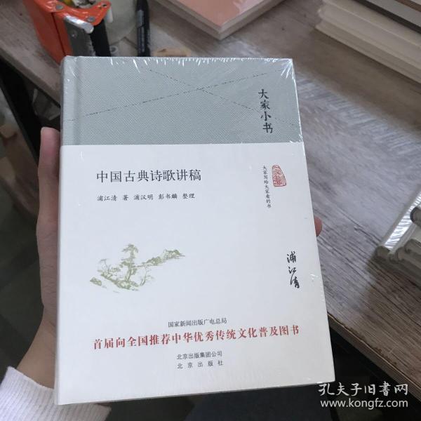 大家小书 中国古典诗歌讲稿（精装本）