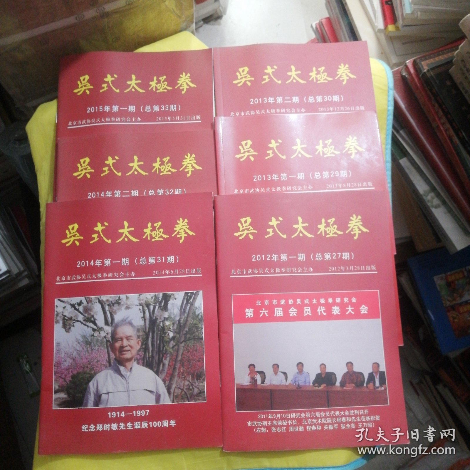 吴式太极拳杂志（总第27.29.30.31.32.33期）