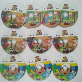 Disney Handy Manny万能阿曼1+2季 看迪士尼英语动画片 学英语 10张DVD光盘碟