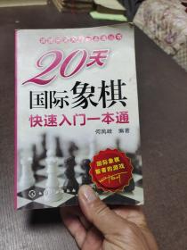 20天国际象棋快速入门一本通