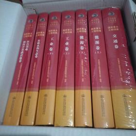 国家重大工程档案（交通卷、能源卷上下、工业卷上下、农林水和生态卷、社会事业和科学基础设施卷）全五卷七册    十品未开封膜