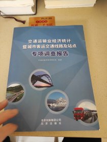 交通运输业经济统计暨城市客运交通线路及站点专项调查报告