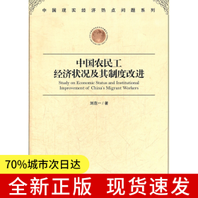 中國農(nóng)民工經(jīng)濟狀況及其制度改進
