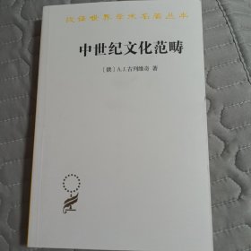 汉译世界学术名著丛书：中世纪文化范畴（2025年一版一印）