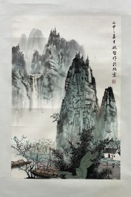 启哲 山水作品