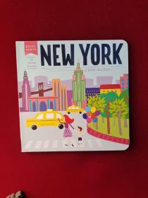 英文原版 Hello World New York A Book of Colors 纸板书
