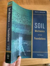 现货 Soil Mechanics and Foundations  3e 英文原版 Muni Budhu 土力学与地基基础 土壤力学基础 概要 实用初等土壤力学