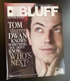 Bluff 杂志 Tom Dwan 封面