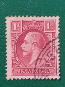 牙买加邮票 1929年乔治五世  1枚销