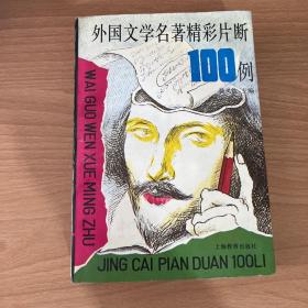 外國文學(xué)名著精彩片段100例