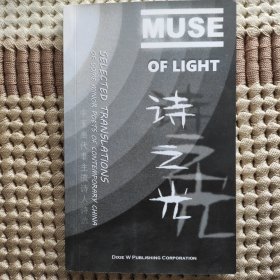 绝版诗集，诗之光，中国当代非主流诗人诗选。封面设计精美，选译得当的一本好诗集。