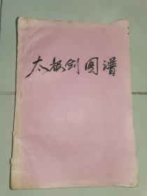 太极剑资料-----1981年《太极剑图谱》！（16开油印，六合县体育场）