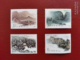 邮票   1995-23    中岳嵩山  【影雕套印】