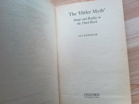 英文书 The "Hitler Myth": Image and Reality in the Third Reich by Ian Kershaw (Author)