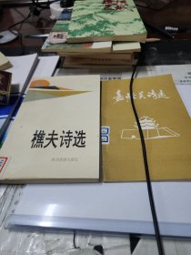 嘉峪关诗选，樵夫诗选两夲合售