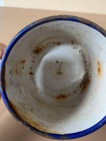 搪瓷杯,金泽五金拉手厂。丰收牌