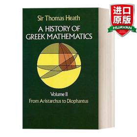 A History of Greek Mathematics, Volume II  From 