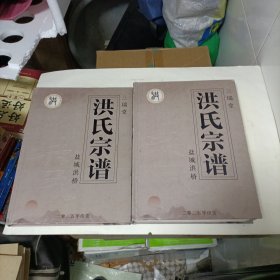 家谱类: 洪氏宗谱(盐城洪桥，三瑞堂) 上下册全，2025年印!