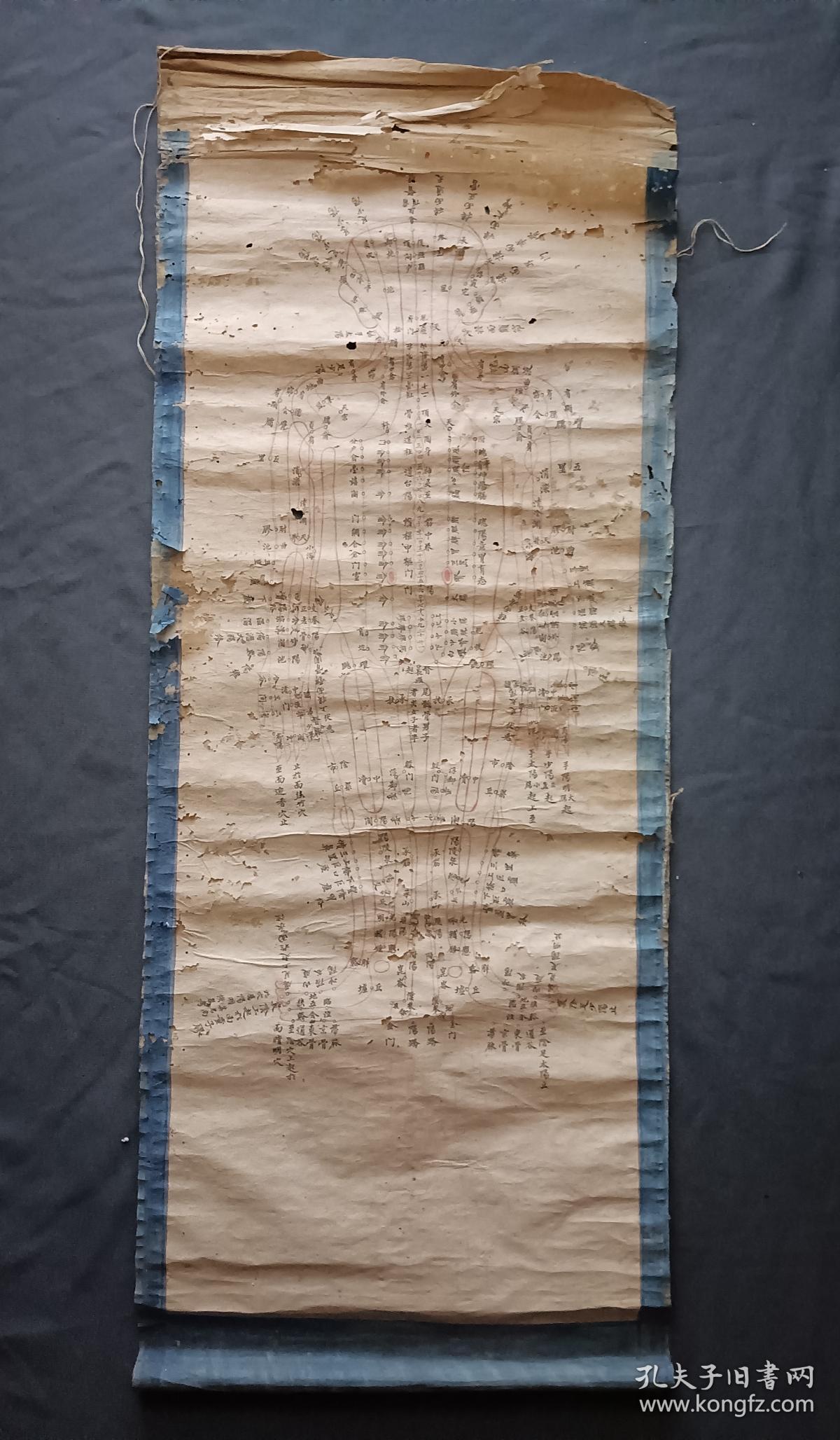 老中医学书，药书，人体穴位结构手绘画图
