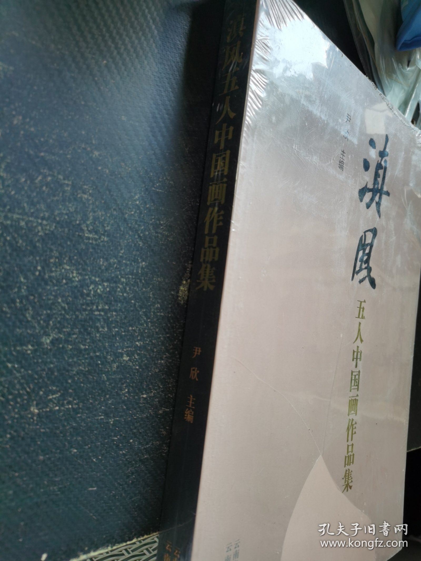 滇风五人中国画作品集。