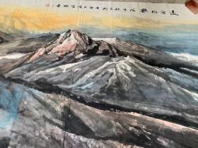 刘称奇国画山水！

巨幅作品。
终身保真。保退。